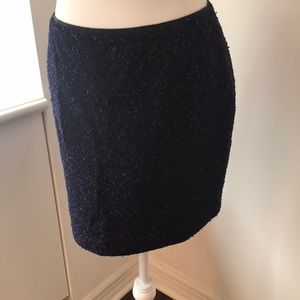 NWT ELIE TAHARI asymmetrical tweed skirt!